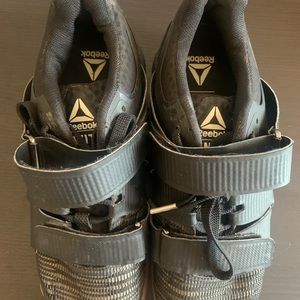 Reebok WIT Flexweave Black Gum Lifters W9.5